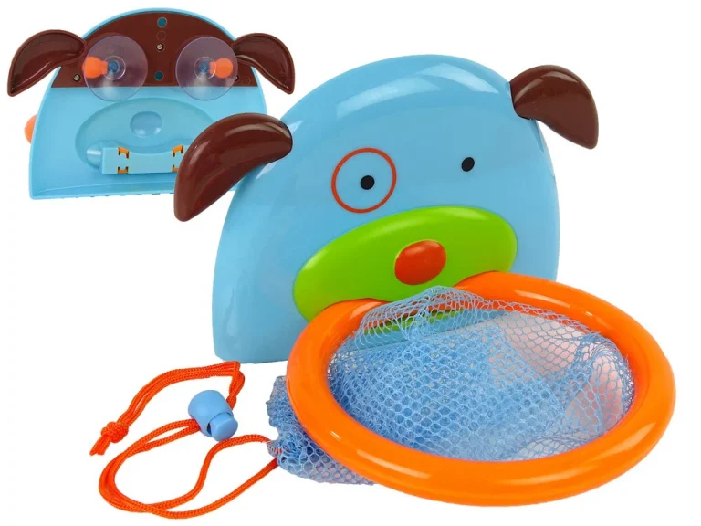 Mini Košarka Za Kupanje Pas + Gumene Ribice 4