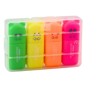 Mini Markeri Medvjedići, Plastična Kutijica, 5 Komada 2