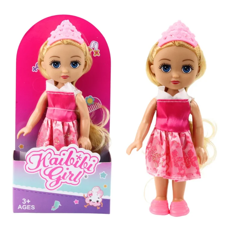 Mini Princeza Lutka S Krunom 17 Cm, Mix 3