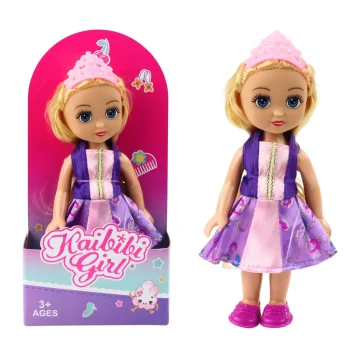 Mini Princeza Lutka S Krunom 17 Cm, Mix 5