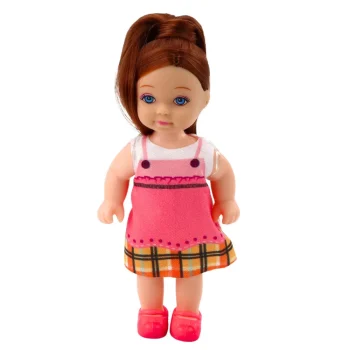 Mini Set: Lutka S Dva štenca, Krevetom I Bočicom 2
