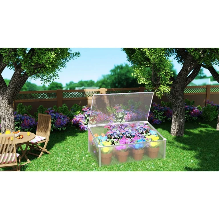 Mini Vrtni Staklenik Plonos 99 × 60 × 42 Cm 7