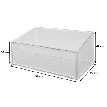 Mini Vrtni Staklenik Plonos 99 × 60 × 42 Cm 9