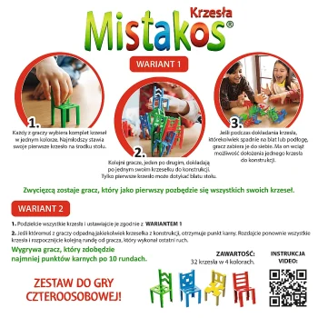 Mistakos Igra Spretnosti – Stolice – Trefl 02074 4
