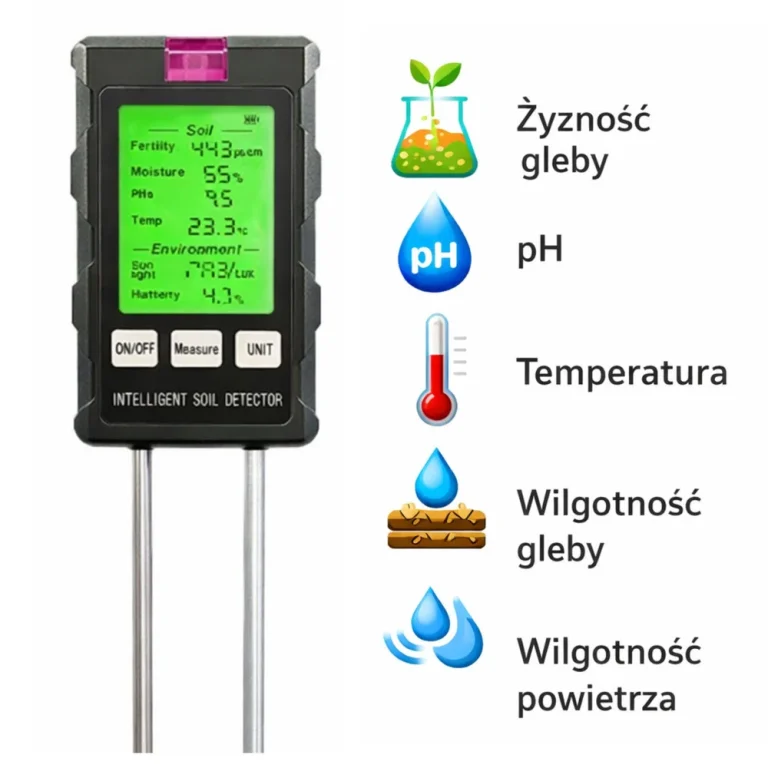 Mjerač Vlage Tla 6u1 S Ph I Temperaturom 3