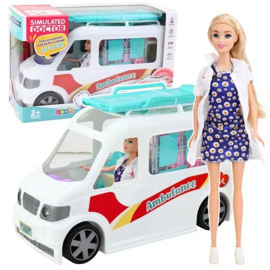 Mobilna Ambulanta 2 U 1 S Nosilima I Lutkom Liječnikom 1