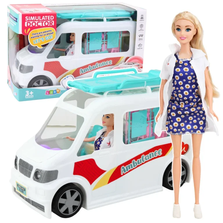 Mobilna Ambulanta 2 U 1 S Nosilima I Lutkom Liječnikom 1