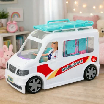 Mobilna Ambulanta 2 U 1 S Nosilima I Lutkom Liječnikom 4
