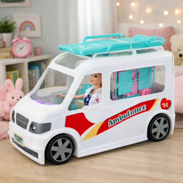 Mobilna Ambulanta 2 U 1 S Nosilima I Lutkom Liječnikom 4