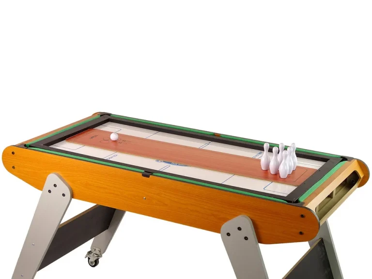 Mobilni Stol Za Igru ​​8 U 1 Za Stolni Nogomet, Bilijar, Kuglanje, Hokej, Stolni Tenis, Curling 8