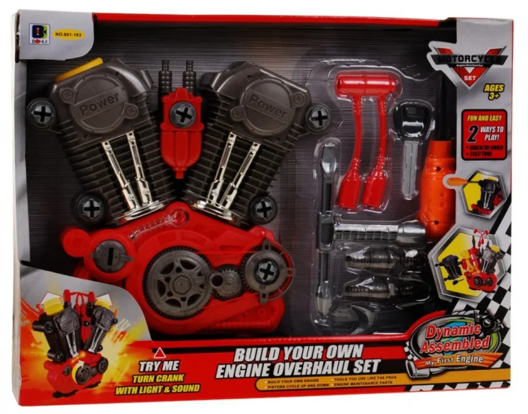Model Automobilskog Motora Za Sastavljanje 3+ 3