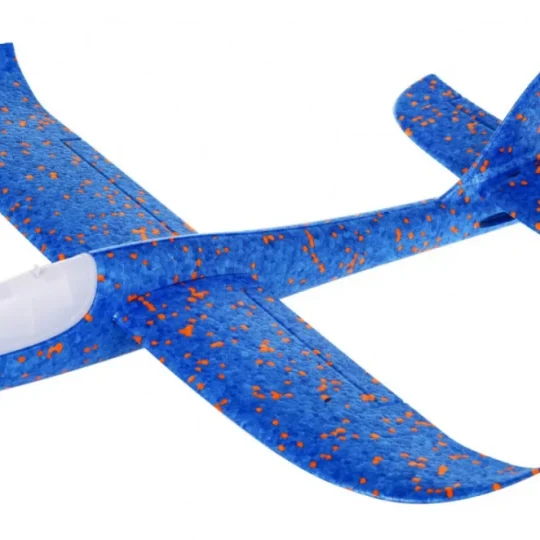 Model Aviona Od Stiropora Plavi 3+ 1