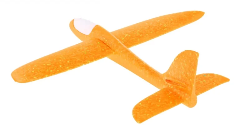 Model Aviona Od Stiropora žuti 3+ 4