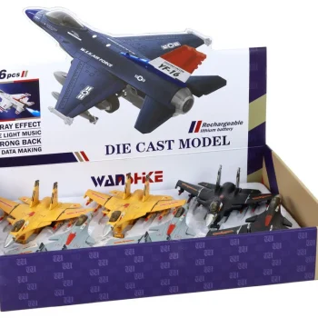 Model Aviona S Frikcionim Pogonom, Sivi, Crni Ili žuti 12