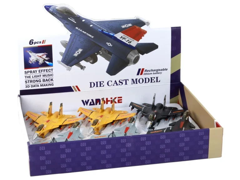 Model Aviona S Frikcionim Pogonom, Sivi, Crni Ili žuti 12