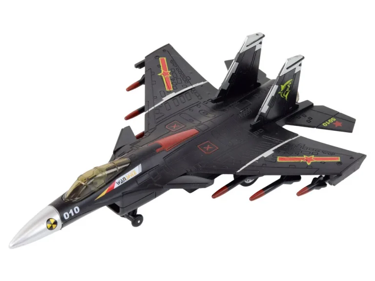 Model Aviona S Frikcionim Pogonom, Sivi, Crni Ili žuti 2