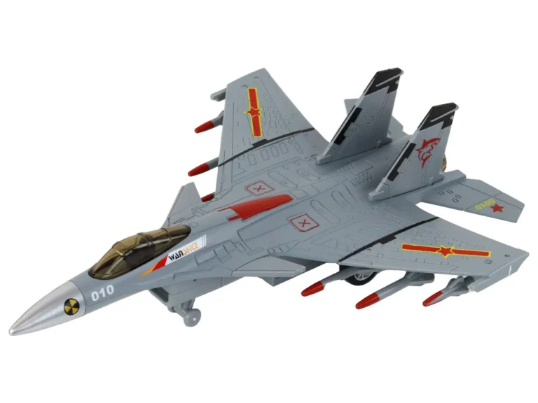 Model Aviona S Frikcionim Pogonom, Sivi, Crni Ili žuti 3