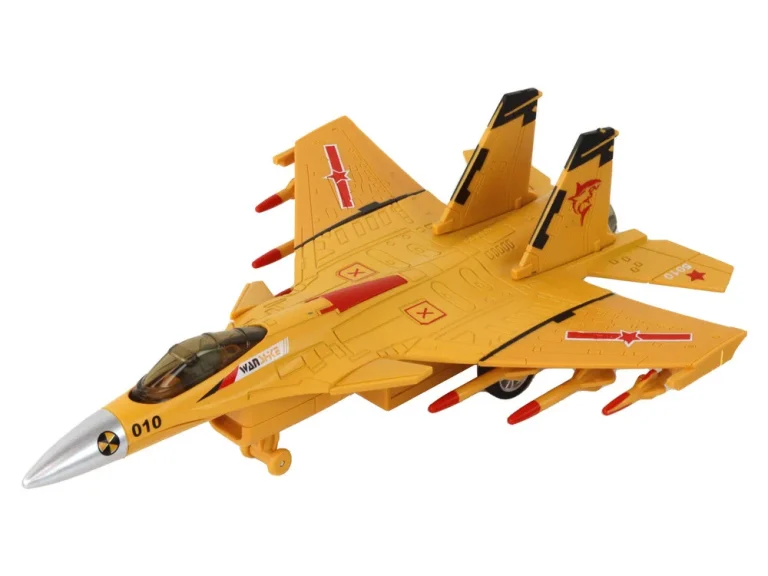Model Aviona S Frikcionim Pogonom, Sivi, Crni Ili žuti 4