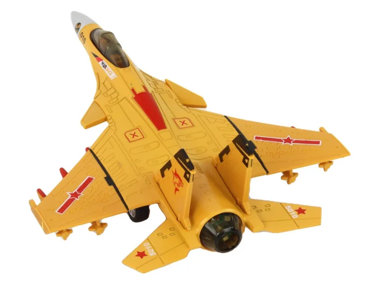 Model Aviona S Frikcionim Pogonom, Sivi, Crni Ili žuti 9