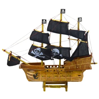 Model Gusarskog Jedrenjaka Crna Jedra 33 × 29 Cm 3