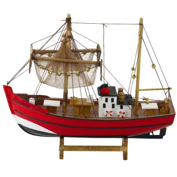 Model Ribarskog Broda Crveno Bijeli 30 × 26 Cm 3