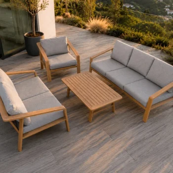 Modern Delight 4 U 1 Aluminijski Vrtni Set 13