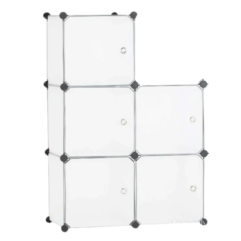 Modularni Ormarić Za Cipele S 5 Prozirnih Pretinaca 4