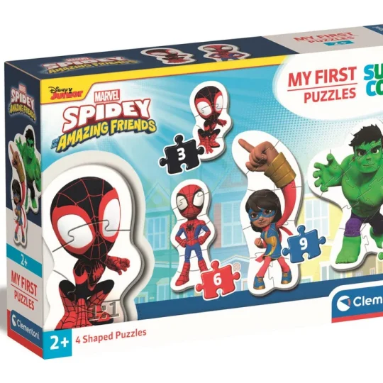 Moje Prve Zagonetke 3 6 9 12 Spidey I Prijatelji Clementoni 20836 1