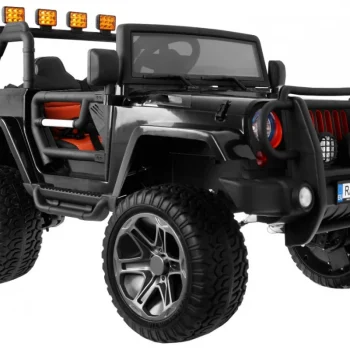 Monster 4x4 Terenski Džip Na Akumulator, Crni 2