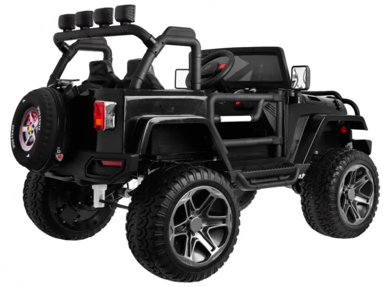 Monster 4x4 Terenski Džip Na Akumulator, Crni 3