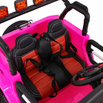Monster 4x4 Terenski Džip Na Akumulator, Ružičasti 11