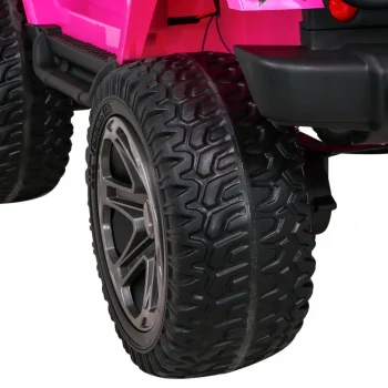 Monster 4x4 Terenski Džip Na Akumulator, Ružičasti 14