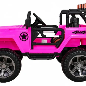Monster 4x4 Terenski Džip Na Akumulator, Ružičasti 4