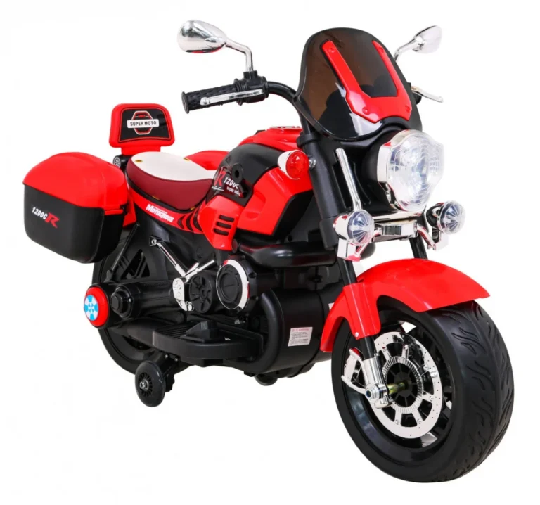 Motocikl 1200cr Na Akumulator, Crveni Motor Na Akumulator 10