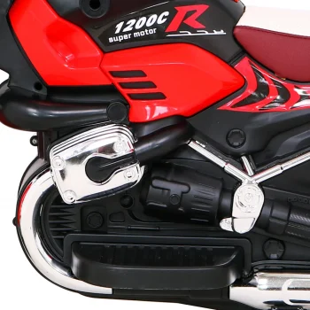 Motocikl 1200cr Na Akumulator, Crveni Motor Na Akumulator 12