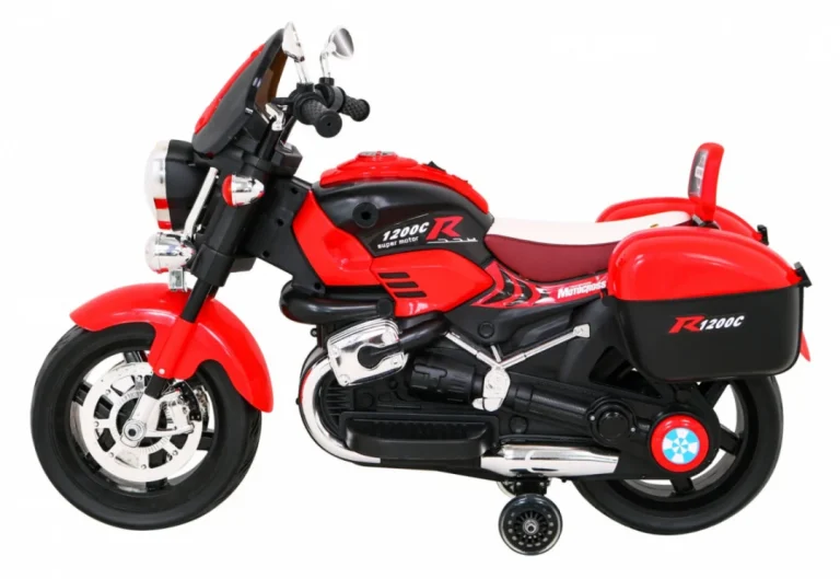 Motocikl 1200cr Na Akumulator, Crveni Motor Na Akumulator 4