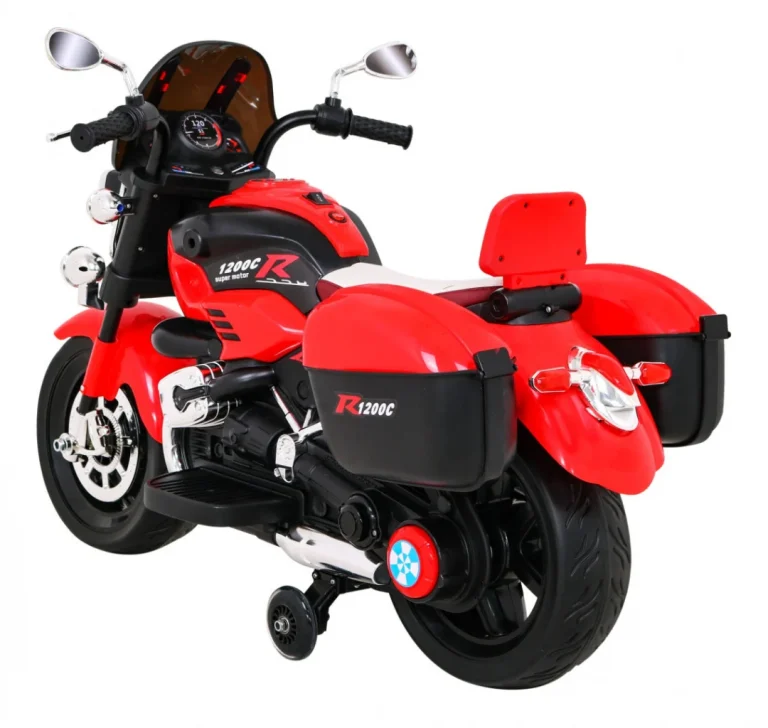Motocikl 1200cr Na Akumulator, Crveni Motor Na Akumulator 5
