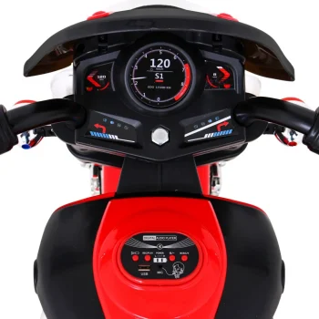 Motocikl 1200cr Na Akumulator, Crveni Motor Na Akumulator 8