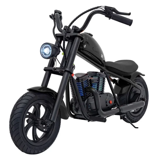 Motocikl Cruiser 12 Skuter Na Akumulator, Crni Motor Na Akumulator 1