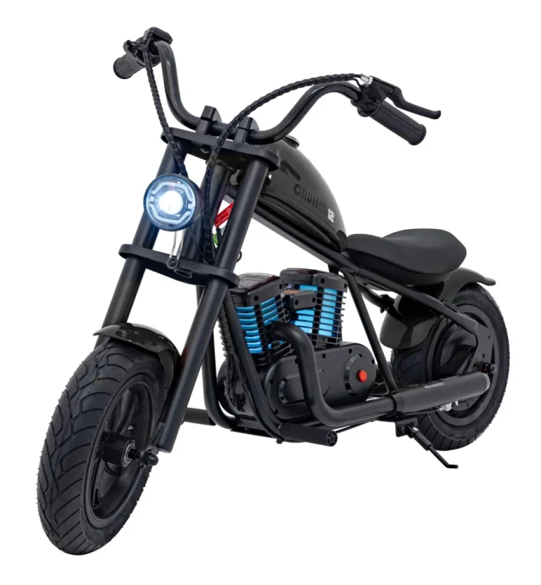 Motocikl Cruiser 12 Skuter Na Akumulator, Crni Motor Na Akumulator 10