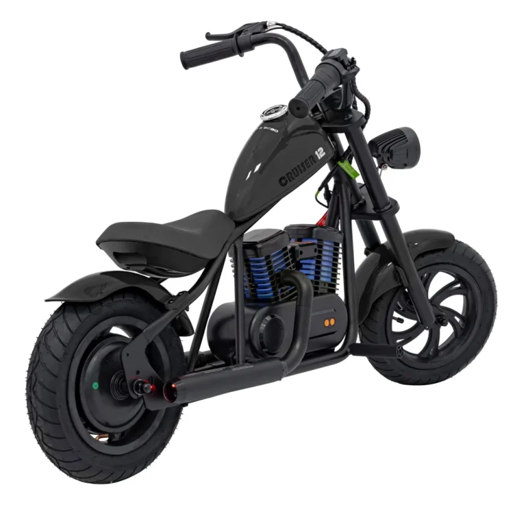 Motocikl Cruiser 12 Skuter Na Akumulator, Crni Motor Na Akumulator 11