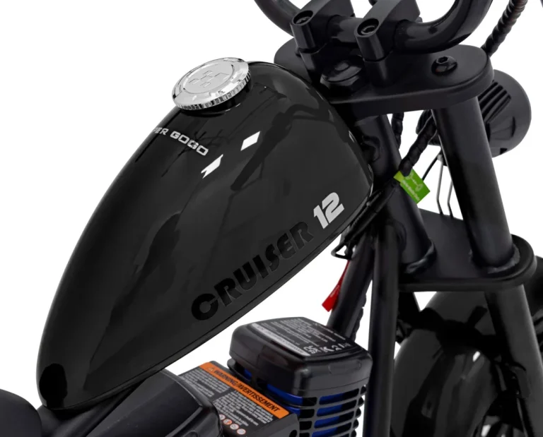 Motocikl Cruiser 12 Skuter Na Akumulator, Crni Motor Na Akumulator 18