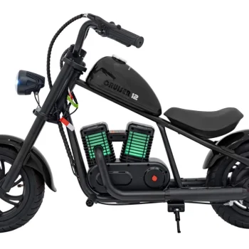 Motocikl Cruiser 12 Skuter Na Akumulator, Crni Motor Na Akumulator 6