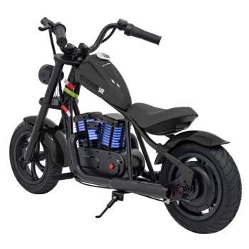 Motocikl Cruiser 12 Skuter Na Akumulator, Crni Motor Na Akumulator 7