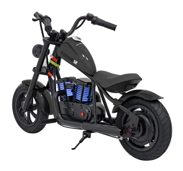 Motocikl Cruiser 12 Skuter Na Akumulator, Crni Motor Na Akumulator 7