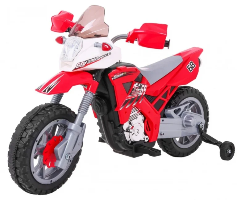 Motocikl Crvenog Križa, Crvena Motor Na Akumulator 1
