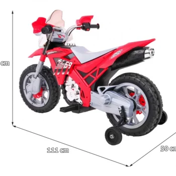 Motocikl Crvenog Križa, Crvena Motor Na Akumulator 2