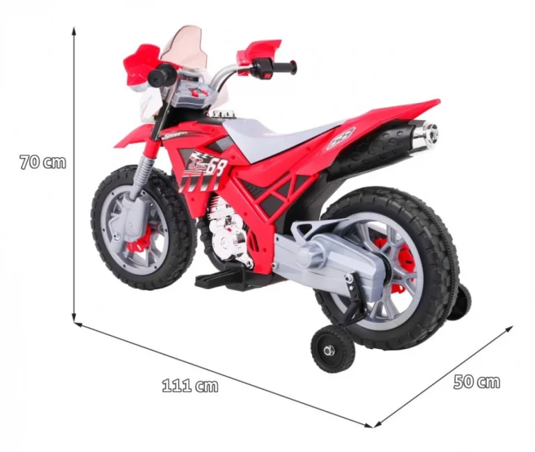 Motocikl Crvenog Križa, Crvena Motor Na Akumulator 2