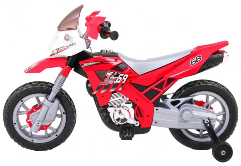 Motocikl Crvenog Križa, Crvena Motor Na Akumulator 3