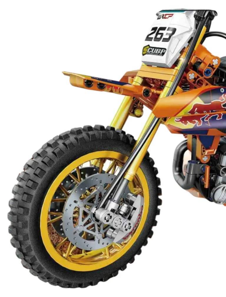 Motor Cross Set Od 450 Kockica 1:8 4